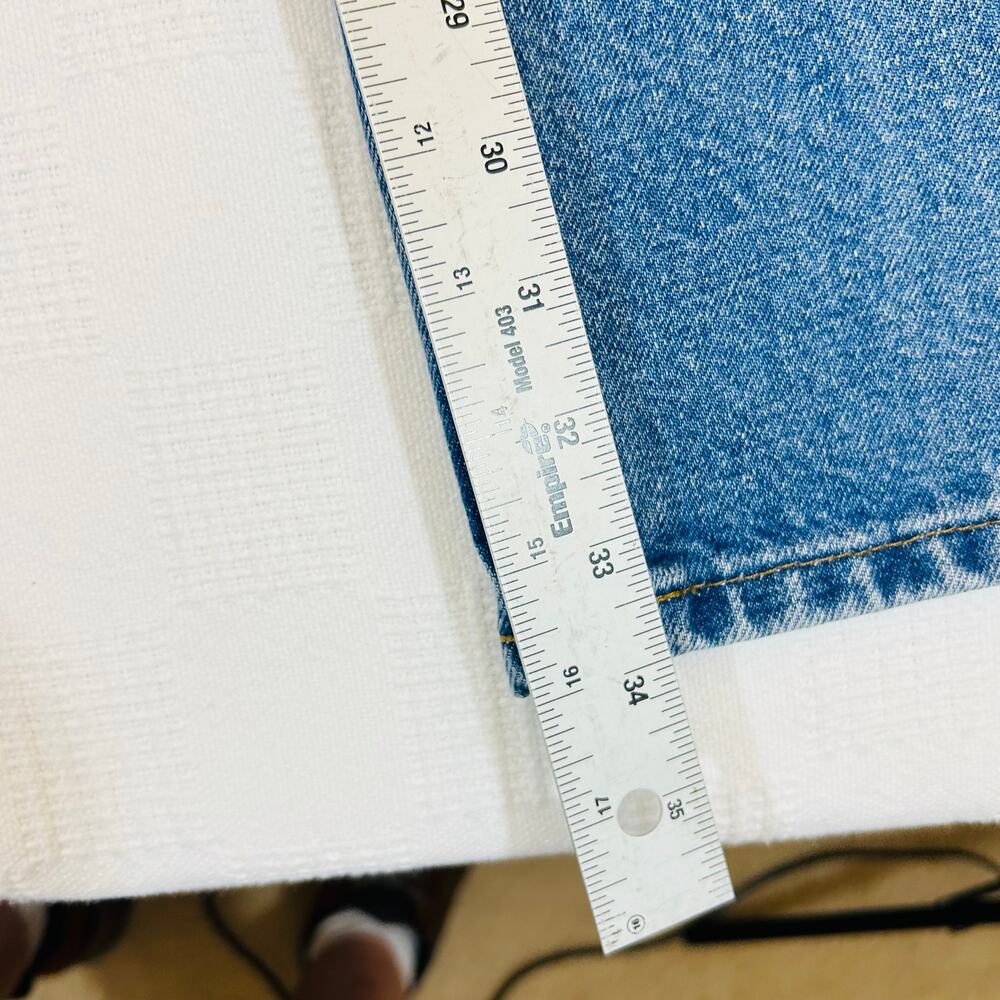 Classic Blue Denim Jeans 32W 34L - Picture 10 of 12